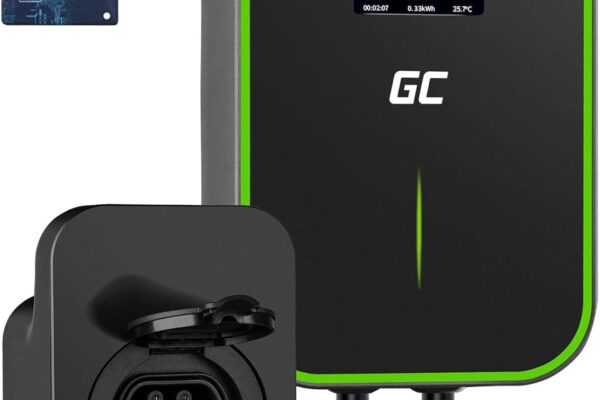Зареждайте със сигурност и удобство с Green Cell GC PowerBox Wallbox 22kW!