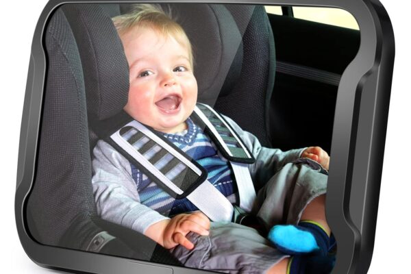 Осигурете безопасни пътувания със зеркало за кола за бебета Vinabo